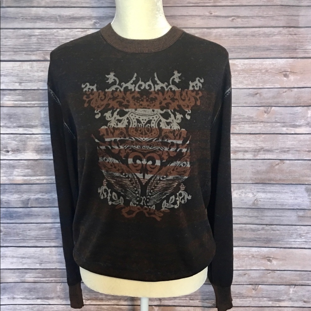💯 Auth Neiman Marcus Men’s brown sweater M